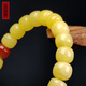 Amber style, one thing, one picture, one certificate, beeswax bracelet, natural amber women's bracelet, barrel beads, Russian raw material, no cracks, bracelet 7.84g 7.5*6.5mm