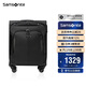 Samsonite suitcase 20-inch trolley case for business travel large-capacity soft suitcase BP0 black check-in case