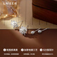 Lnieer S925 Silver Small Firework Earrings Women's Light Luxury Niche Small Temperament Earrings 2025 New Hot Style Autumn and Winter Earrings Fireworks Earrings S925 Silver