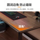 Yaoying computer desk desktop desk home writing study desk office e-sports table long table workbench HXZ15 gray wood grain 80*60*72cm reinforced version