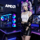 AMD 24-issue interest-free 9800X3D host/9700X/7800X3D host ASUS family bucket RTX5060Ti/5070/5070Ti graphics card game computer complete machine R7 9700X+RTX5060丨Configuration one