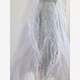 High-end banquet evening dress female fairy princess dress 2025 new adult ceremony 18th birthday performance host silver XS