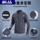 LI NING Li Ning Cycling Suit Men's Cycling Suit Windproof Mountain Road Autumn Loose Top Jacket Trousers Sportswear Gray Cycling Two-piece Suit Quick-drying and Breathable XXL