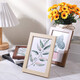 Photo frame wholesale picture frame table decoration photo wall 5 inches creative simple diy wooden random color photo frame * 1