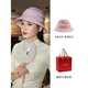 Shanghai Story 2025 Spring and Summer Fisherman Hat Women's Sun Shade Sun Protection UV Large Head Circumference Gift Box Muxue Pink One Size_Adjustable