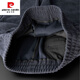 Pierre Cardin Autumn and Winter Velvet Corduroy Men's Pants Elastic Waist Straight Leg Loose Sports Pants Dark Gray Velvet Corduroy Thickened XL 130-150Jin Jin equals 0.5 kg