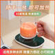 Heating Coaster Constant Temperature Water Cup Warm Milk Magic Insulation Healthy Electric Heating Coaster Adjustable Temperature Gravity Sensing Dormitory Pink No-Choose Cup Type 0.5L