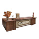 Solid wood executive desk new Chinese style boss desk light luxury high-end president desk manager office desk and chair combination customized-contact customer service