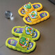 SANGMO German SANGMO children's slippers summer cute cartoon dinosaur home indoor soft bottom non-slip baby slippers blue 26