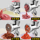 DLM German quality new household sausage filling machine manual meat filling sausage grinding garlic grinding pepper machine large crushing
