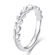 Wanfulong PT950 real platinum platinum ring for women and men for girlfriend's birthday couple ring can be customized Platinum PT950 can be flexibly adjusted in size 2.83g