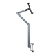 He Jian Gong carefully selected 2025 tablet stand robotic arm aluminum alloy bed lazy phone pad universal metal desktop telescopic stand with overhead shot - with mobile phone holder