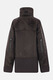 PRADA pattern jacquard high collar padded jacket brown 40