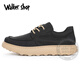 Walker Shop Canvas Shoes Men's 2025 New Versatile Breathable Men's Cloth Shoes Light Casual Shoes Men's Comfortable Men's Shoes Black Inner Increase 41 Leather Shoe Size