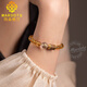 MARDOTG Brazilian Citrine Bracelet Women's Twelve Zodiac Buddha Crystal Bracelet Gift for Girlfriend Horse - Mahasthamaprapta Bodhisattva 8 Bead Diameter