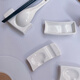 Qinkai hotel special ceramic chopstick holder chopstick holder chopstick holder small chopstick holder chopstick holder Japanese style 5 meniscus chopstick holder
