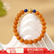 Potala Palace Beeswax Bracelet for Men and Women Lapis Lazuli 925 Silver Transfer Beads Niche Design Beads as Birthday Gifts for Elders Beeswax Lapis Lazuli Bracelet