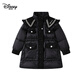 Disney Children's Down Jacket Girls Autumn and Winter New 2026 Baby Jacket Mid-Length Duck Down Light Thin Down Jacket Children's Clothing