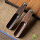 Xi Yuanji walnut tea spoon and tea shovel solid wood tea set Liujunzi walnut Ruyi tea spoon