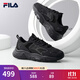FILA running shoes dad shoes men's running shoes MARS Mars second generation couple retro sports shoes casual shoes black-BK-F12M141116F 41
