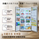 TCL 645L side-by-side refrigerator, ultra-large capacity, large-freezer refrigerator, dual-purity dual-cycle air-cooled, frost-free, first-class energy efficiency household refrigerator R645V5-S national subsidy