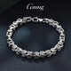 GsunG platinum bracelet for men, PT950 fashionable new bracelet, platinum bracelet for men, same style bracelet as Gao Qiqiang's, calculated based on actual shipping weight
