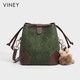 Viney bag women's bag fashionable bucket bag light luxury brand crossbody shoulder bag birthday gift for girlfriend on Valentine's Day