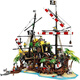 DILANNI Remote Control Harvester Pirates of the Caribbean Series 21322 Pirate Shipwreck Manatee Assembly Toy Building Block Ship Full Height Brick Manatee