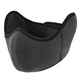 Men's German velvet winter mask, thickened windproof face protection, ear protection, antifreeze, cold protection and earbags for riding electric bikes, men's 2 pack, black + gray, affordable replacement pack