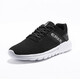 Hongxingerke (Erke) Sportschuhe Herrenschuhe Casual Summer Mesh atmungsaktives leichte weiche Sohle-Kee-resistente Pendeln Langzeitständer Outdoor-Laufschuhe für Männer