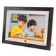 KODAK Kodak 1012W álbum de fotos electrónico Reproductor de pantalla táctil de 10 pulgadas hogar Imagen de alta definición foto video marco de fotos digital mesa de visualización aniversario de boda regalo de los padres Modelo de pantalla táctil WiFi de 10,1 pulgadas_marrón blanco 32G incorporado