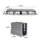 OKeefe folding bed single office lunch break folding bed companion bed simple bed nap 40% off wooden bed 70cm