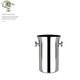 Kaooseen Japan imported quality ice bucket bar European style stainless steel light luxury ice bucket champagne bucket red wine ice bucket hotel Wiener double-layer ice bucket
