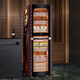 Afidano cigar cabinet constant temperature and humidity control eggplant mute variable frequency compressor with fingerprint lock imported cedar box humidifier home office WIFI remote large capacity Churchill limited edition 376L