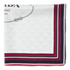 PRADA Jacquard Design Twill Silk Scarf Women's White White F