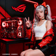 ASUS ROG family bucket AMD 9800X3D 7800X3D ASUS RTX5070 5070TI 5080 desktop computer game console live design AI host DIY complete machine with R7 9800X3D + ASUS RTX5070Ti