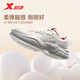 Xtep men's shoes, sports casual shoes, autumn and winter warm, non-slip, wear-resistant, heightening dad shoes, simple and versatile retro shoes for men