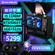 Maxxuan i5 13400F/RTX5070/5060TI/3050/B580/12400F/230F mini ITX desktop assembly computer host game live broadcast design DIY complete machine configuration 9丨12400F丨RTX5060TI