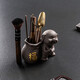 Zisha Tea Ceremony Six Gentlemen Kung Fu Tea Set Accessories Tea Table Tea Table Tea Making Tools Tea Knife Tea Clamp Tea Spoon Zisha God of Wealth-Brush Six Gentlemen