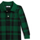 Polo Ralph Lauren Baby 25 Autumn Check Cotton Mesh Polo Jumpsuit RL43838 999-Green 73 (9M)