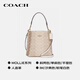 COACH brand direct supply women's bag MOLLIE portable crossbody bucket bag CBQ33 Christmas gift