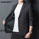 MAGIOPY luxury high-end brand casual suit jacket for men spring and autumn new business young and middle-aged suit men's single suit top black gray high-end gift box M 170 high-end gift box