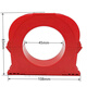 Open type residual current transformer KCT38 three-phase electricity meter high-precision micro-small AC snap-on type DRKCT-45 50/5A