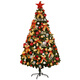 Extreme space Christmas tree luxury encrypted package Christmas decorations home shopping mall atmosphere layout 1.8 meters including colored lights
