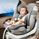 Jingjing Tokyo-made child safety seat 0-6-7 years old baby i-Safe dual ventilation heated star cabin pro star fog gray