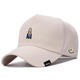 Mongolian piano new baseball cap for men and women, same style peaked cap, fashionable and versatile sun hat, breathable, sporty, loose, versatile and warm, khaki
