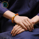 Manla Jade Pei natural conformable beeswax bracelets for women DIY pattern beads jade jade amber honey-filled chicken fat yellow bracelets beeswax bracelets