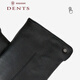 Dents light luxury touch screen gloves for women autumn and winter shearling plus velvet thick warm birthday and Spring Festival gift 7-2461 Black M