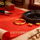 CHINA GOLD gold ancient method plain ring 0.54g pure gold ancient method plain ring + classic gift box + certificate