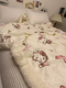 RSRDDY winter authentic cute loving kitty cat lamb velvet blanket thickened milk coral velvet blanket sofa cover star cinnamon dog single 150X200cm with zipper can be used as a quilt cover